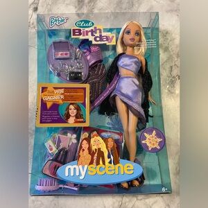 MY SCENE BARBIE DOLL CLUB BIRTHDAY  MATTEL G6116 NRFB 2004